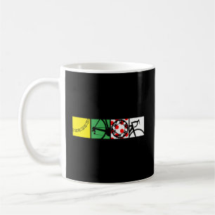 Tour France Bike Squares Coffee Mug