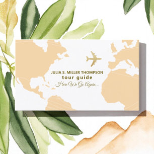 Tour Guide  Business Card