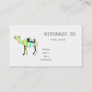 TOUR GUIDE BUSINESS CARD