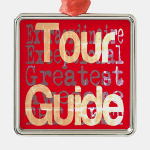 Tour Guide Extraordinaire Metal Tree Decoration