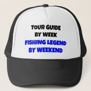 Tour Guide Fishing Legend Trucker Hat