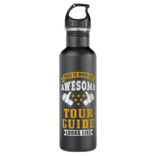 Tour Guide Gift 710 Ml Water Bottle