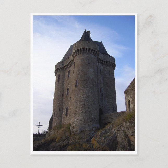 Tour Solidor, Brittany, France Postcard (Front)