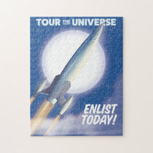 Tour the Universe! Enlist today! Jigsaw Puzzle
