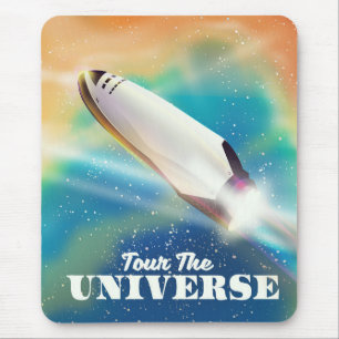 Tour The Universe space art. Mouse Mat