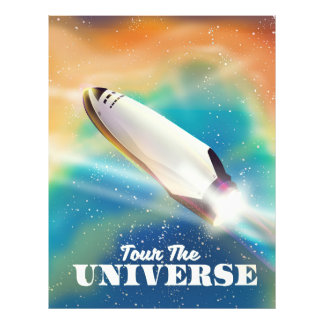 Tour The Universe space art. Photo Print
