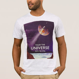 Tour the Universe vintage science fiction poster T-Shirt