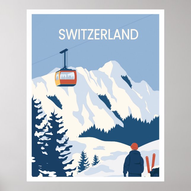 Tour to Switzerland Poster (Front)