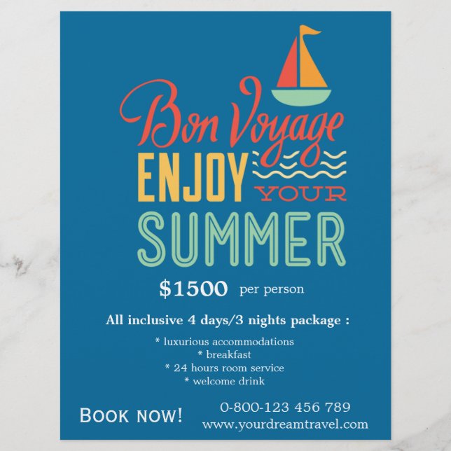 Tour Travels Flyer (Front)