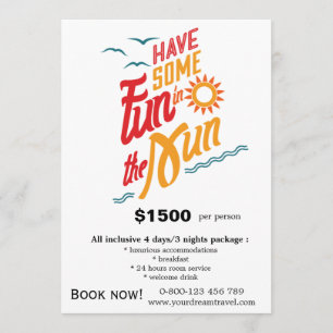 Tour Travels Invitation