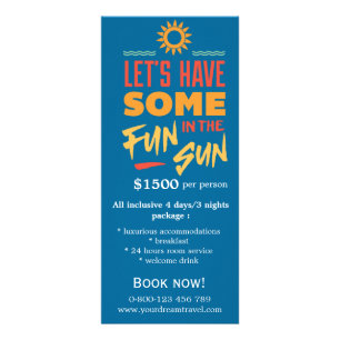 Tour Travels Rack Card