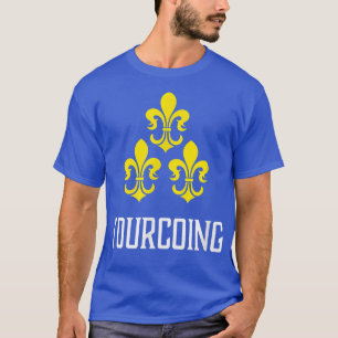 Tourcoing, France - French Fleur de Lis  T-Shirt