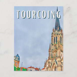 Tourcoing Photo Vintage Postcard