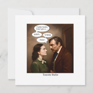 Tourette Butler Invitation