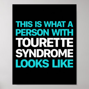 Tourette Syndrome Awareness Down Syndrome Awarenes Poster