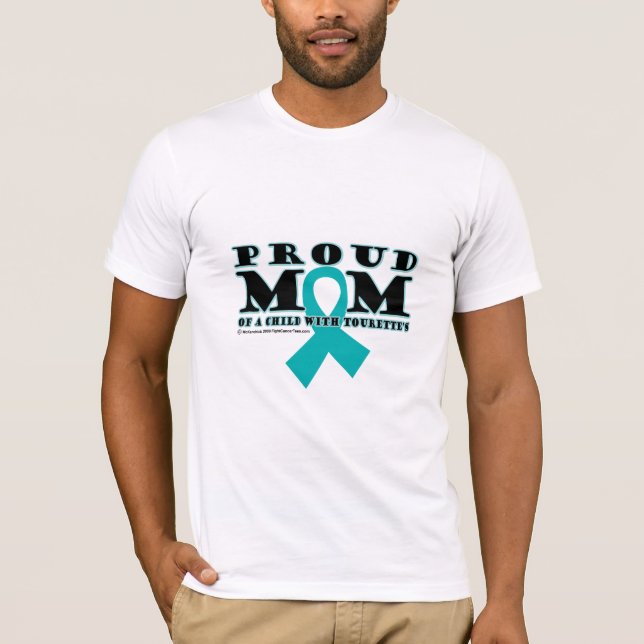 Tourette's Proud Mum T-Shirt (Front)