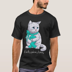 Tourette's Syndrome Awareness Month Teal Ribbon Ca T-Shirt