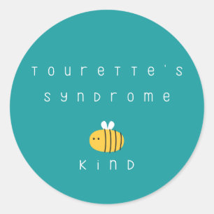 tourette's syndrome be kind Stickers