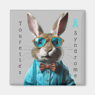 Tourette's syndrome Rabbit magnet
