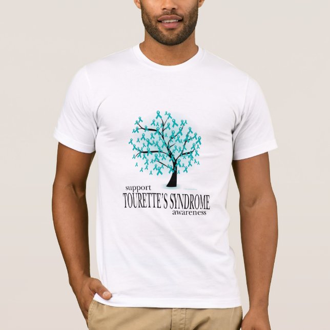 Tourette's Syndrome Tree T-Shirt (Front)