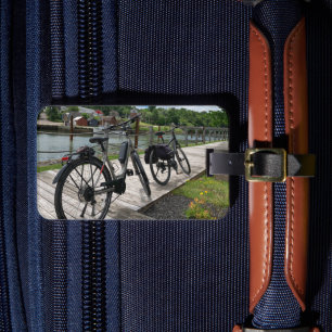 Touring on Bicycles Luggage Tag