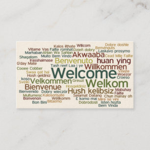 Tourism Business Card