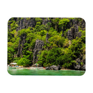 Tourist At Bacuit Archipelago Magnet