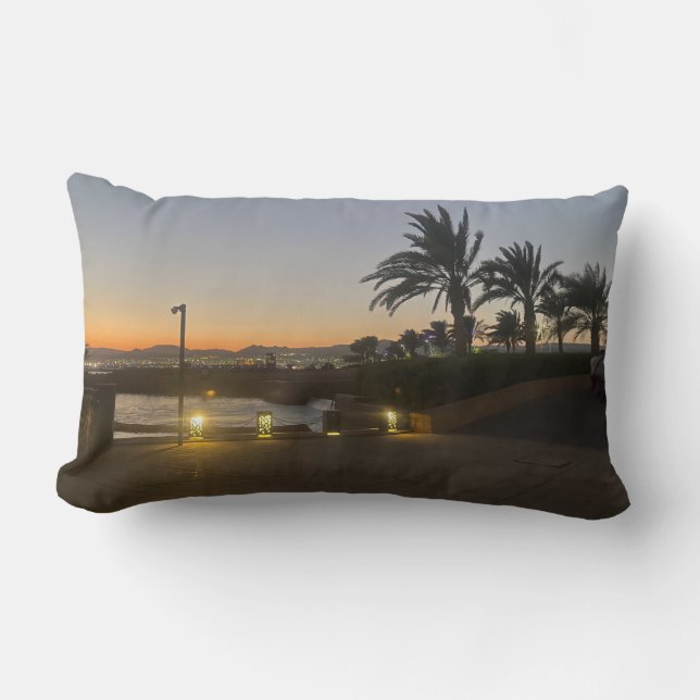 Tourist attraction in jordan ,Throw Pillow (Front)