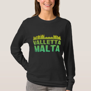 Tourist Attractions Building City Town Malta Valle T-Shirt