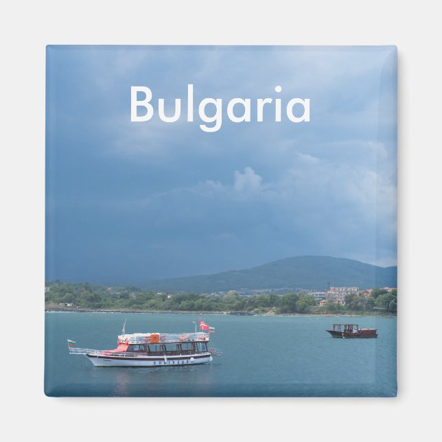 Tourist boat magnet (Front)
