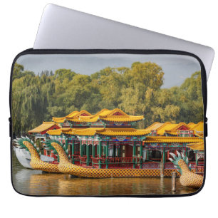 Tourist Dragon Boats   Kunming Lake Laptop Sleeve