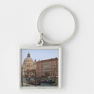 Tourist in Gondolas from San Maria Del Giglio Key Ring