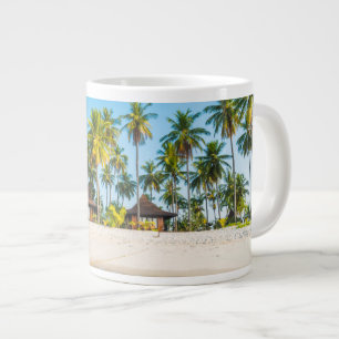 Tourist Resort's Bungalows on the Beach Thailand Large Coffee Mug