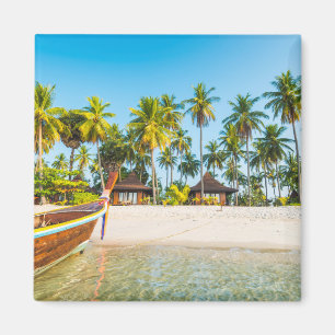 Tourist Resort's Bungalows on the Beach Thailand Magnet