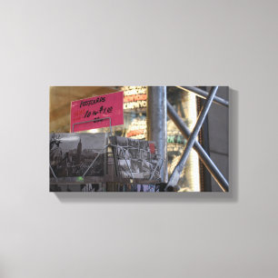 Tourist Shop New York City NYC Urban Photography Canvas Print