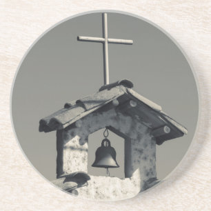 Tourist town, village chapel coaster