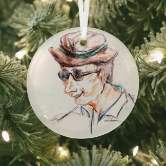 Tourista! Glass Tree Decoration