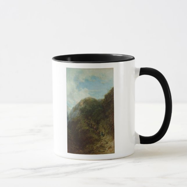 Tourists in the Mountain Mug (Right)