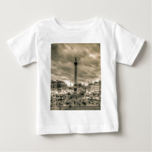 Tourists in Trafalgar Square, London Baby T-Shirt