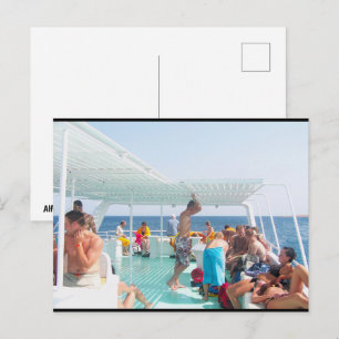 Tourists of the Red Sea Postcard