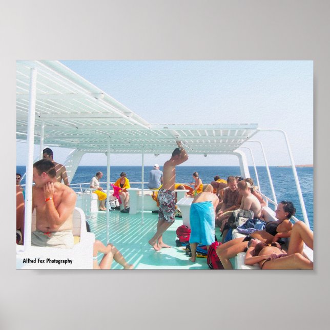 Tourists of the Red Sea Poster (Front)