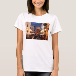 Tourists On San Cristobal De Las Casas Street T-Shirt