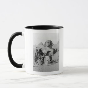 Tourists Travelling by Sphinx Mug