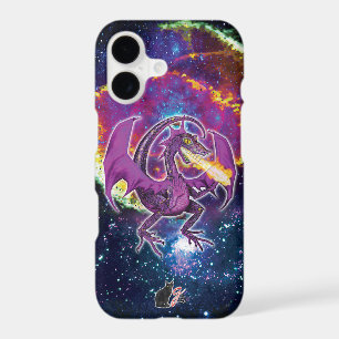 Tourmaline Cosmic Dragon Case-Mate iPhone Case