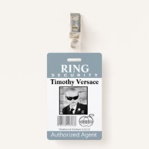 Tourmaline Ring Bearer Security Badge