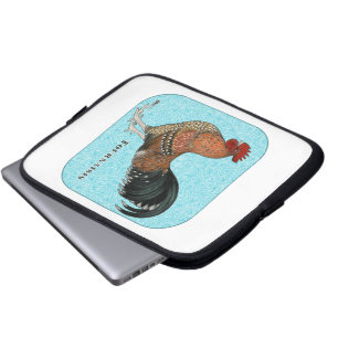 Tournaisis Rooster Laptop Sleeve