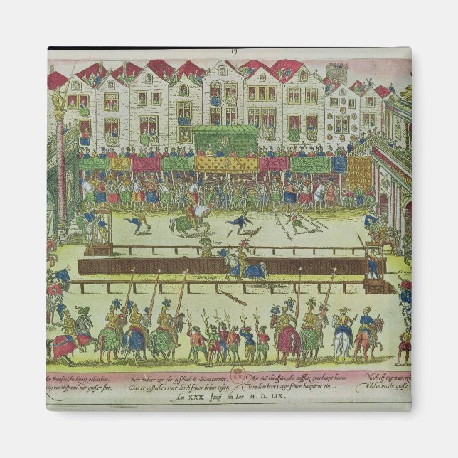 Tournament during which Henri II Magnet (Front)