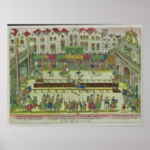 Tournament during which Henri II Poster