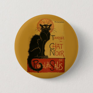 Tournee de Chat Noir Black Cat 6 Cm Round Badge