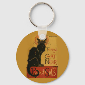 Tournee de Chat Noir Black Cat Key Ring